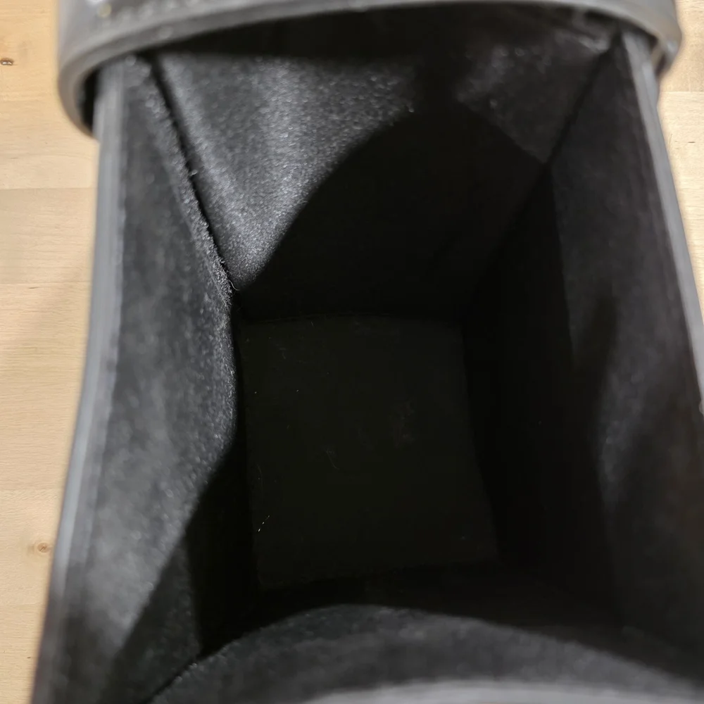 Kate Gabrielle Black Faux Leather Tote / Shoulder Bag – Gently Used - Picture 5 of 12